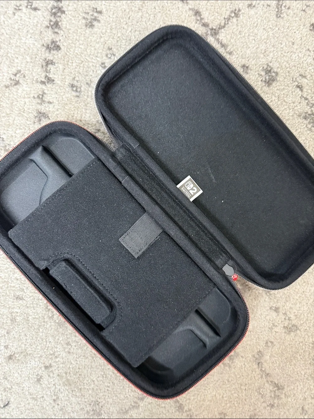 Nintendo Switch2 Black Carry Hard Shell Travel Case